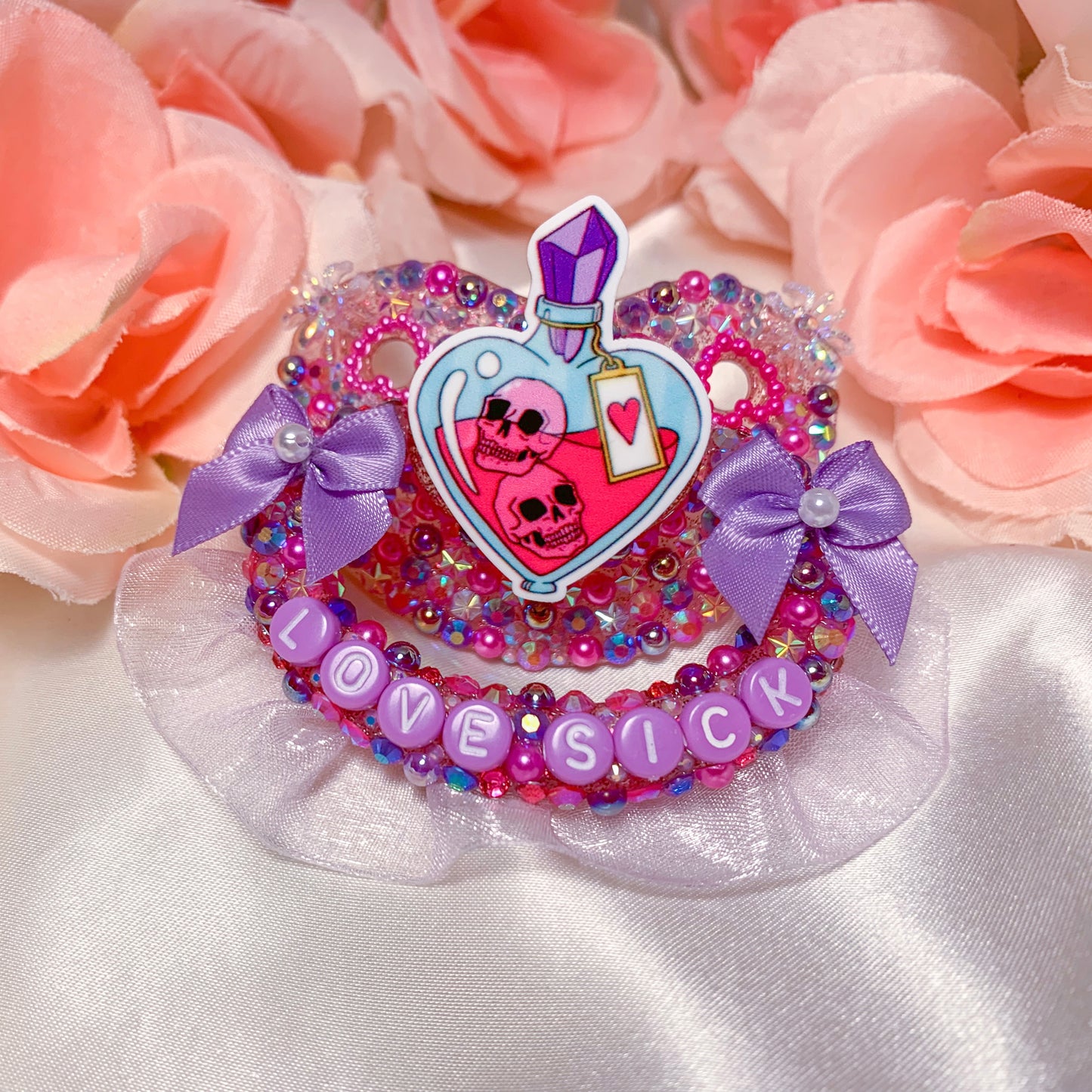 Love Sick Lace Pacifier